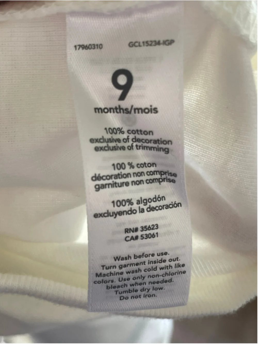 NWT Carter's Baby Girl 2 Piece Set 9M White Purple Unicorn tutu Pants